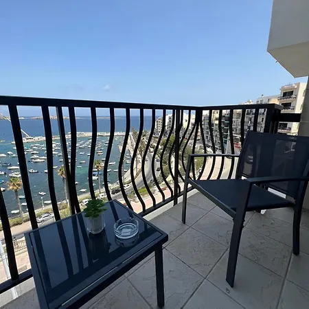 Lejlighed Sea View Penthouse San Pawl il-Baħar